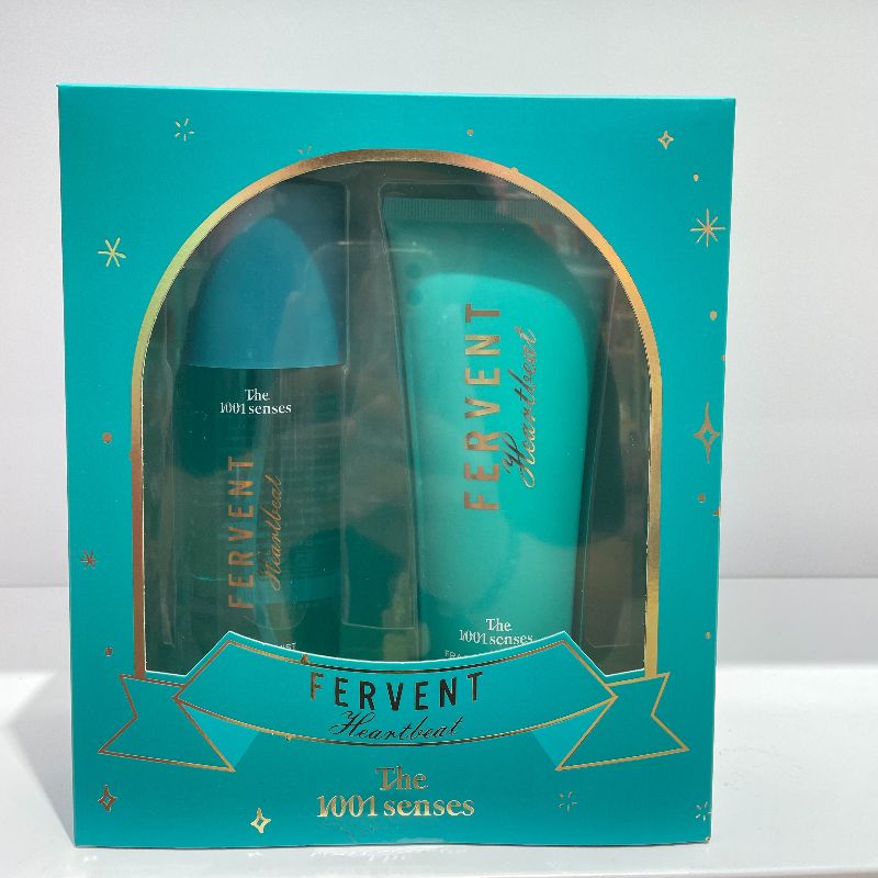 Set de perfume denso caja 150 mlfragancia MIST+150 mlfragancia LOTION perfume neutro details Picture