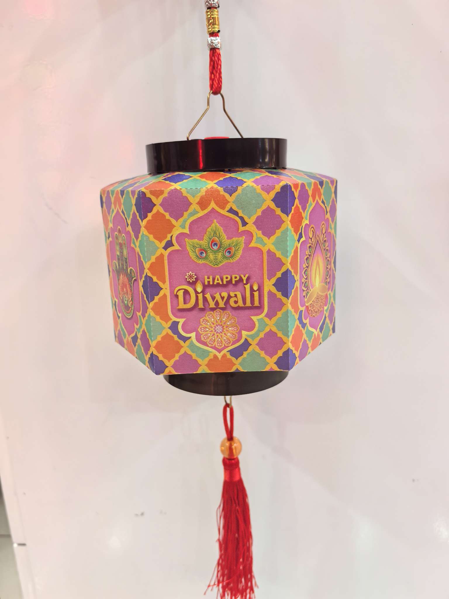 中秋纸灯手工儿童绘画音乐花灯纸灯手工制作详情图7