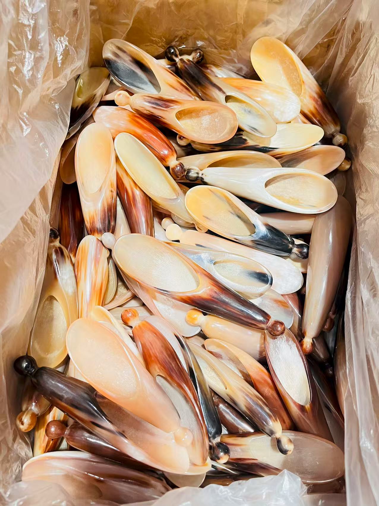 天然牛角刮痧桶角尖厚款刮痧点穴两用居家好物推拿按摩经络刷刮痧板