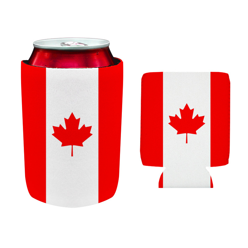 Chuangdong Flag 2026 World Cup fan Products in the US, Canada and Mexico: Water cups, cans, beer and cola cup covers, foldable cup covers custom-made Specification image