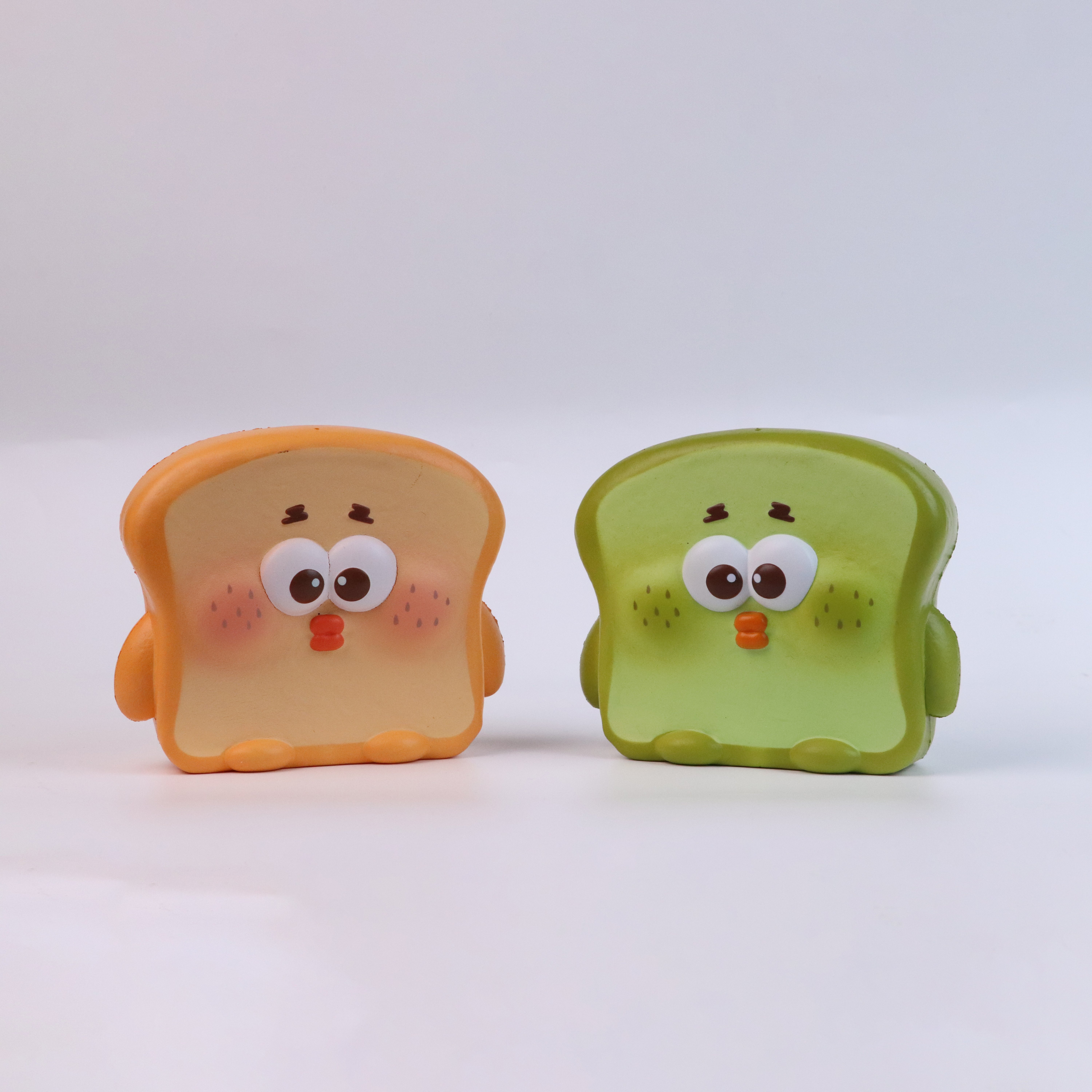 New cute bread toys, children's prank simulation small toys, student slow rebound toys