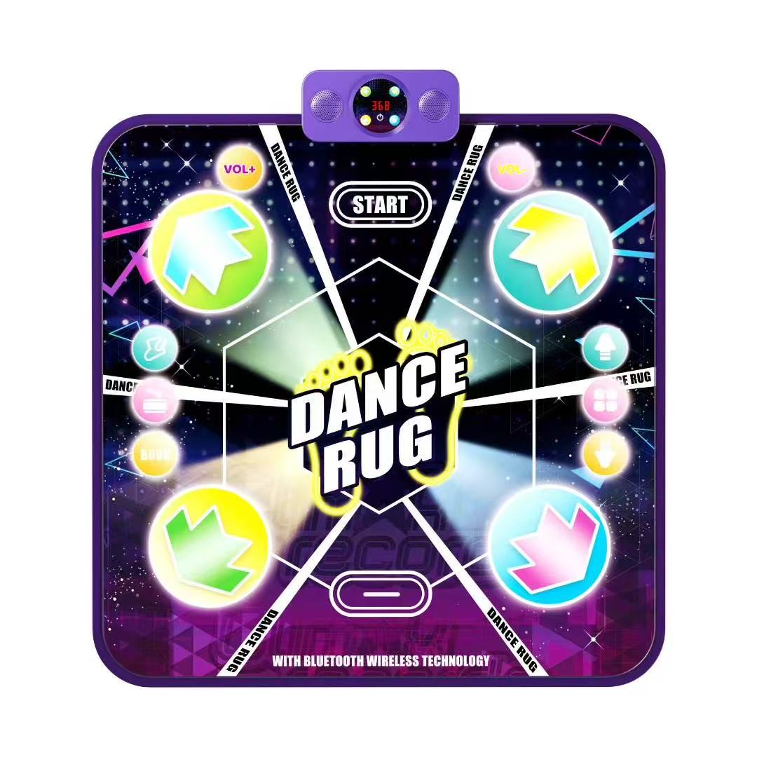 Interactive Kids Music and Dance Blanket with Glowing Lights