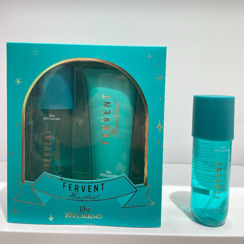 Set de perfume denso caja 150 mlfragancia MIST+150 mlfragancia LOTION perfume neutro