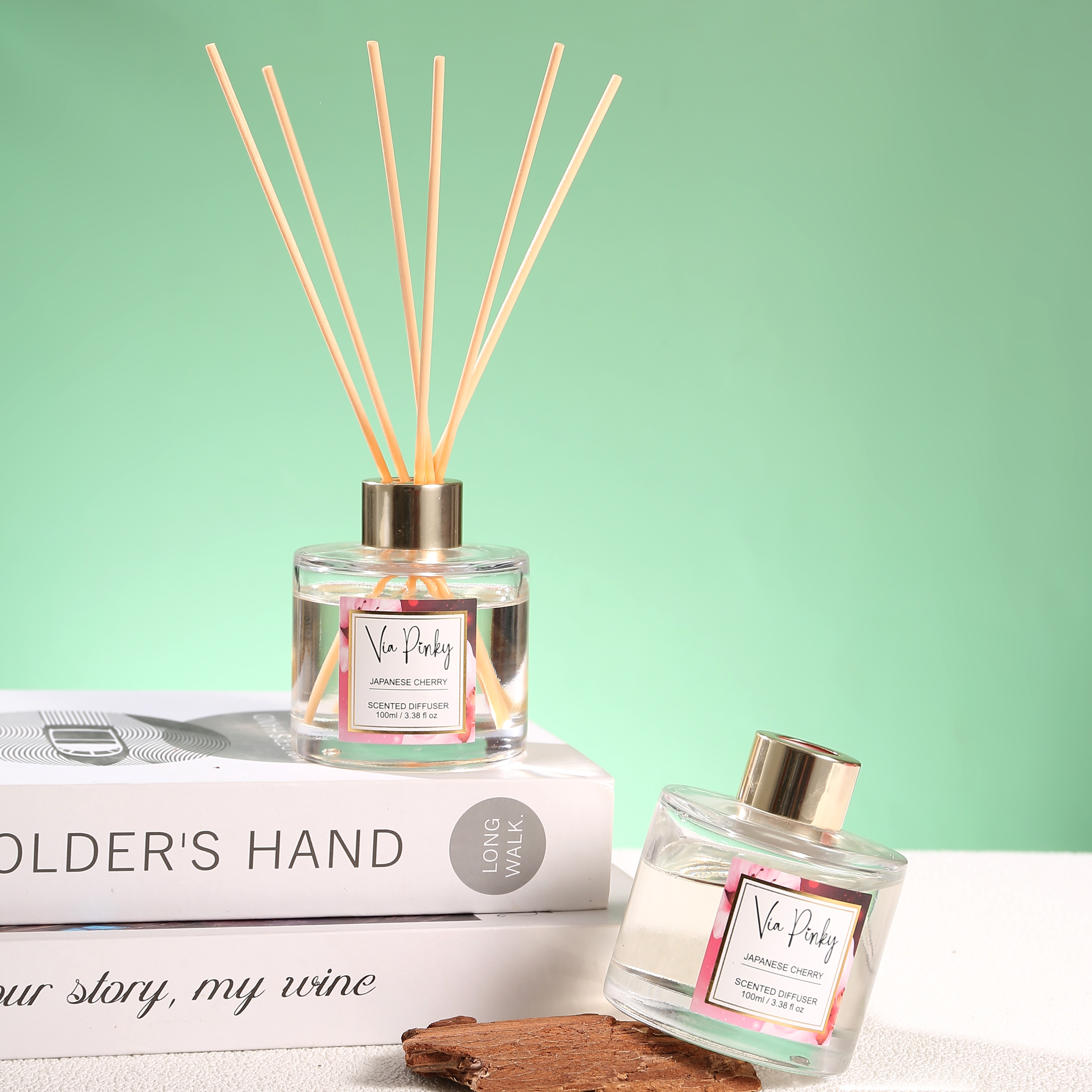 藤条香薰扩香棒精油盒装持久香五星级酒店家用卧室内香氛