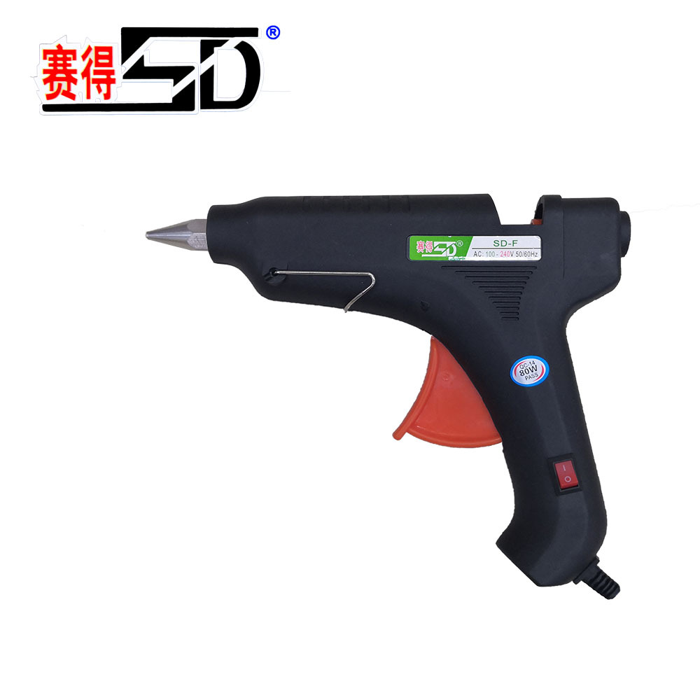 Wholesale Sede SD-F hot melt adhesive gun 60/80/100 watt all-purpose adhesive gun, glass adhesive strip hot melt gun, all-purpose adhesive gun details Picture