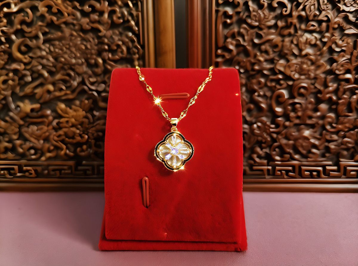 不掉色经典不过敏不褪色项链女钛钢锁骨链颈链锆石轻奢2025夏季新品