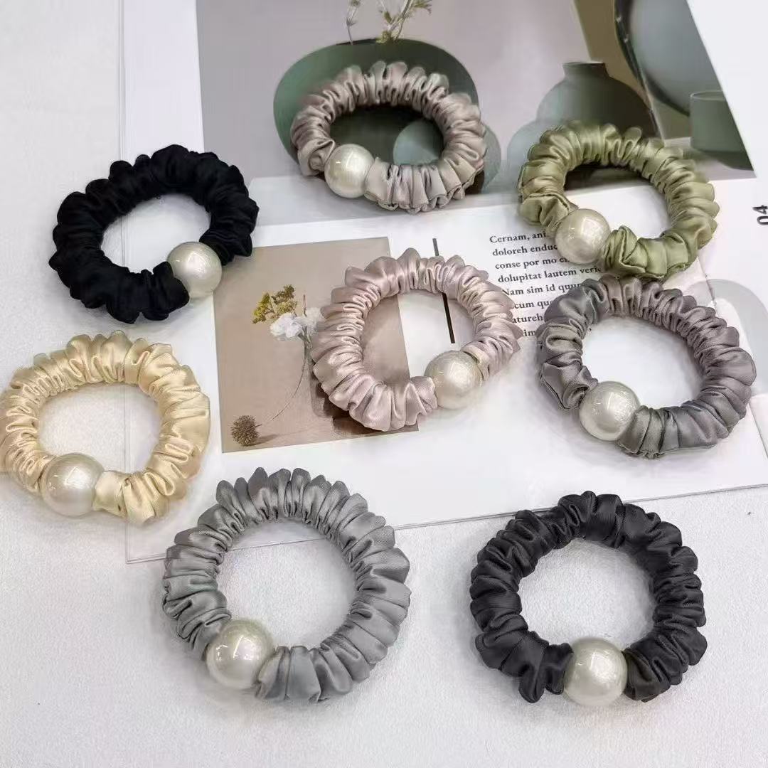 发圈/大肠发圈/头绳/饰品/大肠圈白底实物图