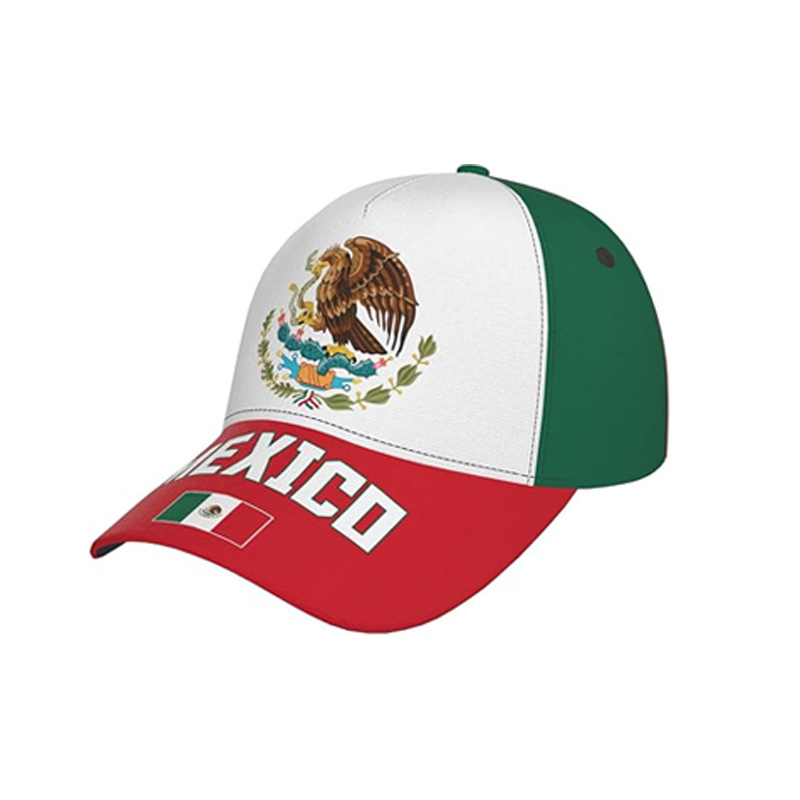 Chuangdong Flag 2026 World Cup Big Head Baseball cap Dome Sunshade Truck Driver baseball cap Sponge net Cap Item Picture