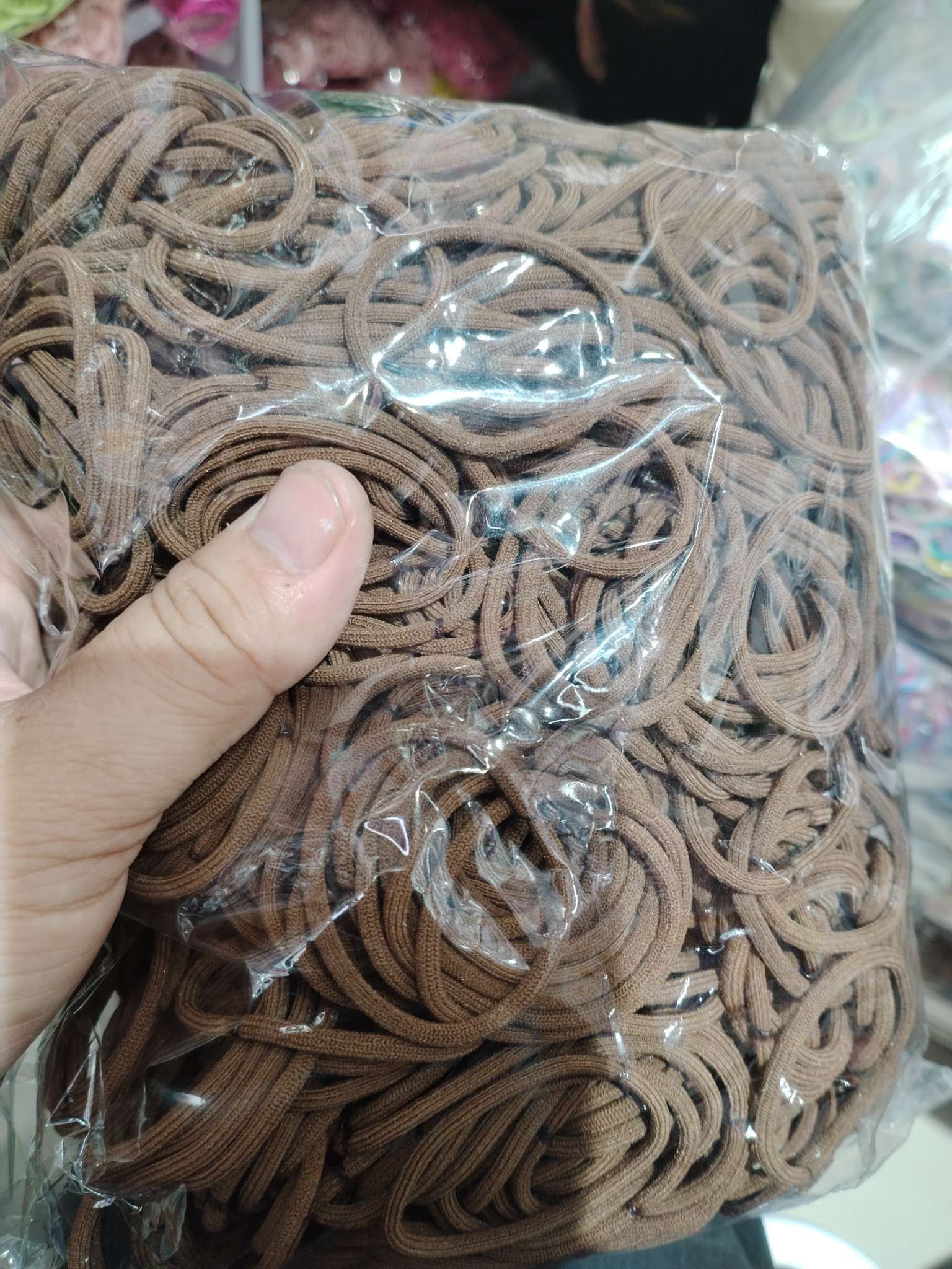 韩版女士拼接发绳发饰头绳简约时尚儿童头饰多色可选发绳头绳细节图