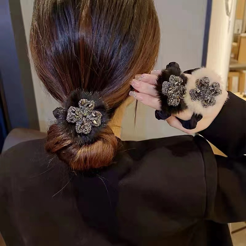 大肠发圈头绳发饰大肠圈发圈头绳发饰品时尚百搭发饰发圈大肠圈多色可选