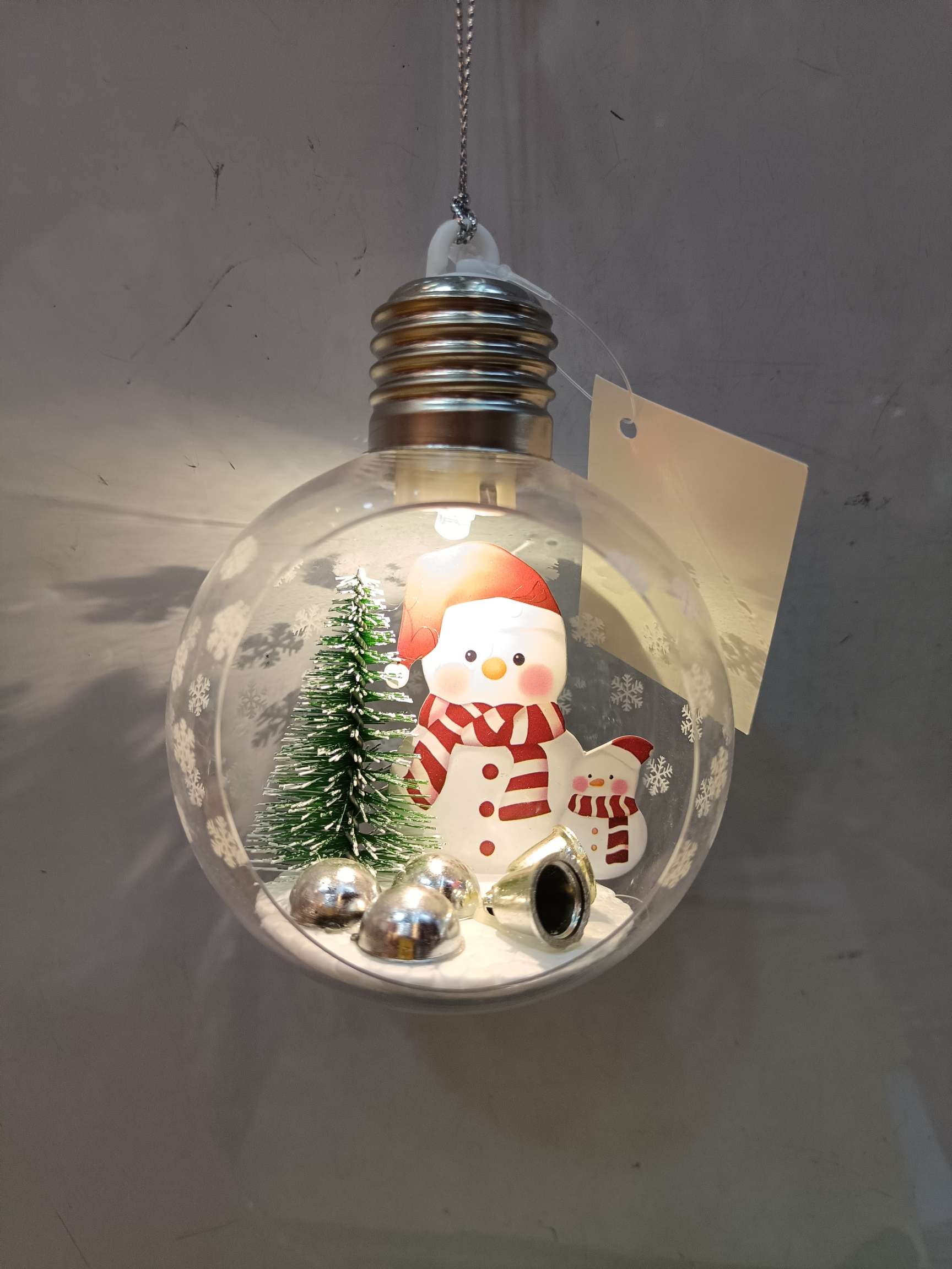 Christmas hanging balls, illuminated pendants, Christmas supplies Specification image
