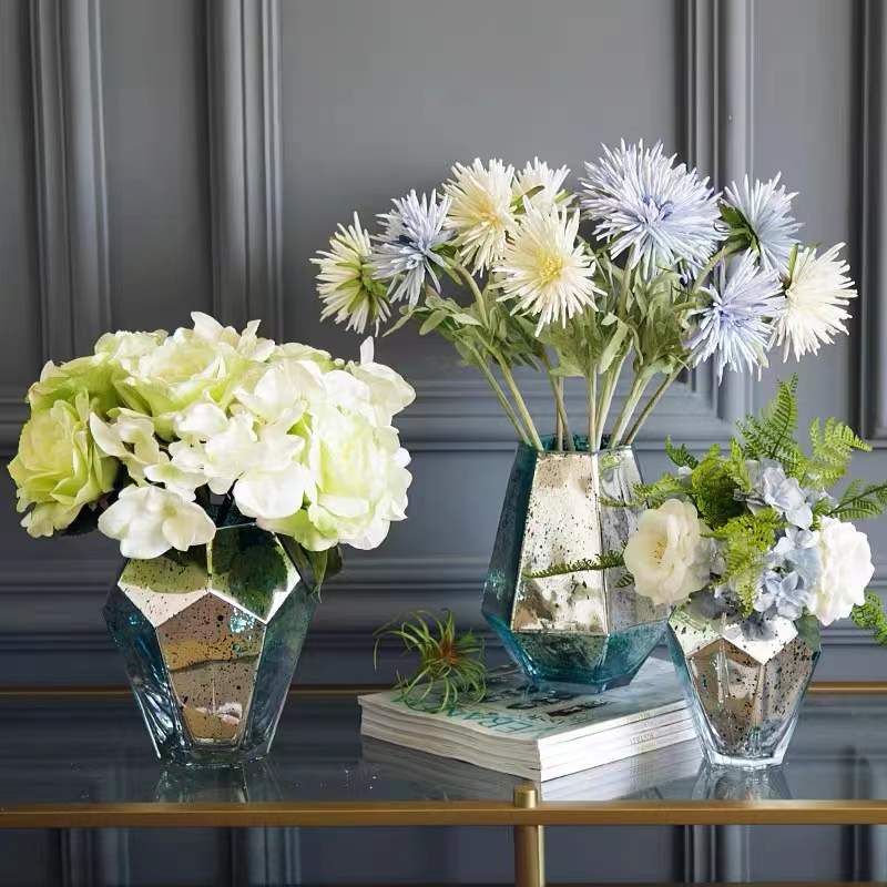 俊容玻璃花瓶 琉璃花瓶 家居摆件品 花瓶摆设