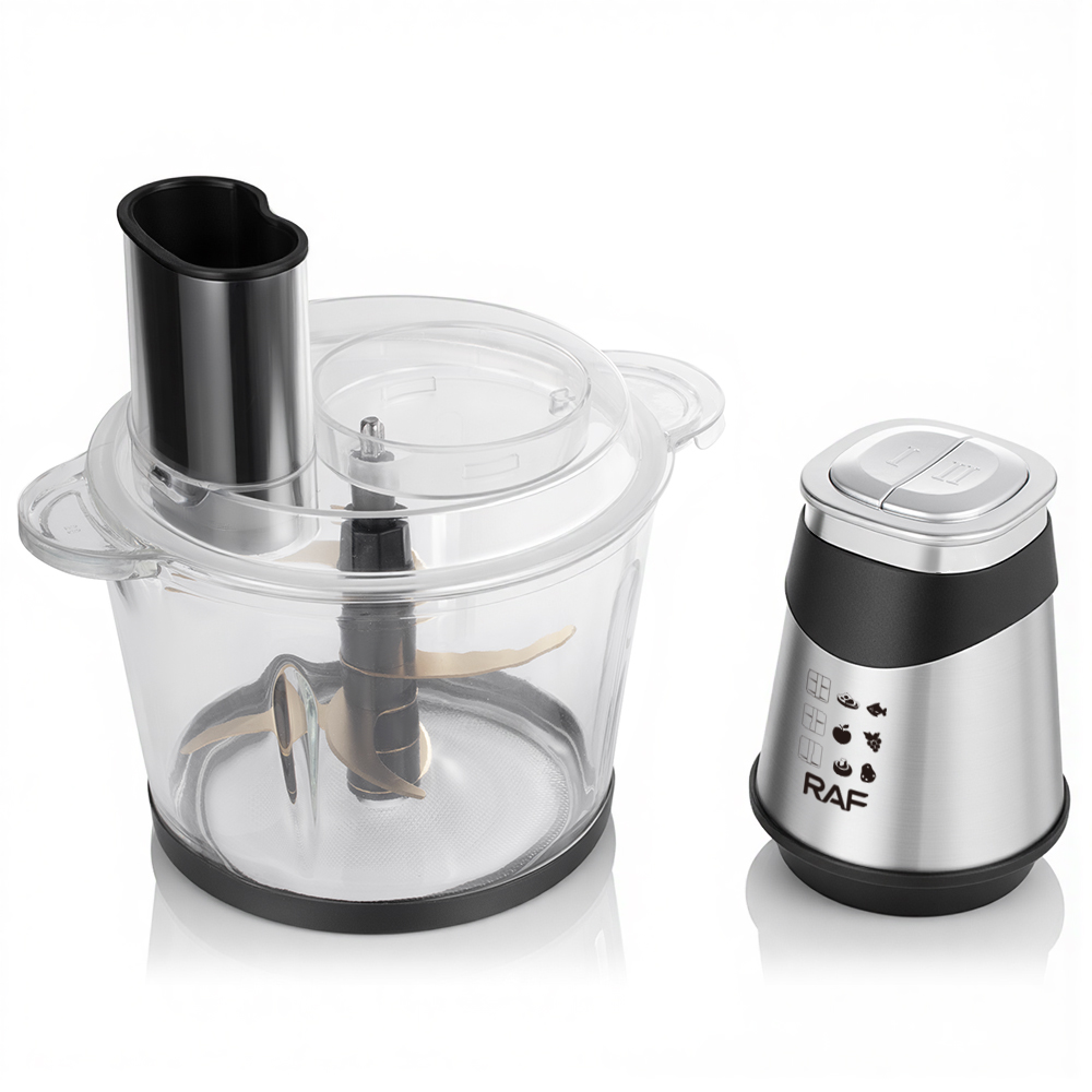 RAF European standard meat grinder with stick, household 3L garlic peeler, flour processor, baby complementary food machine, egg beater Specification drawing