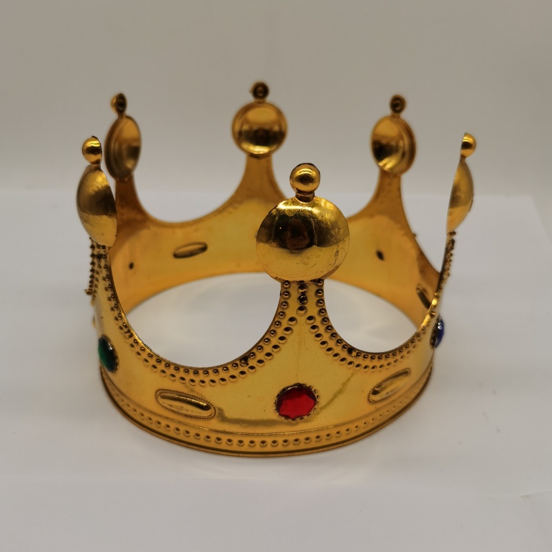 王冠权杖派对公主头喾生日国王头饰冠圈聚会装饰头箍皇后道具装扮