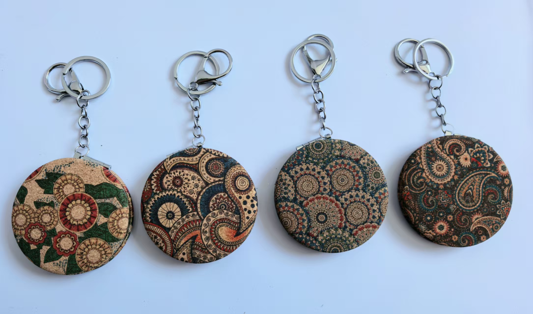 镜子/镜梳/LED化妆镜/防碎镜子/折叠多面镜产品图