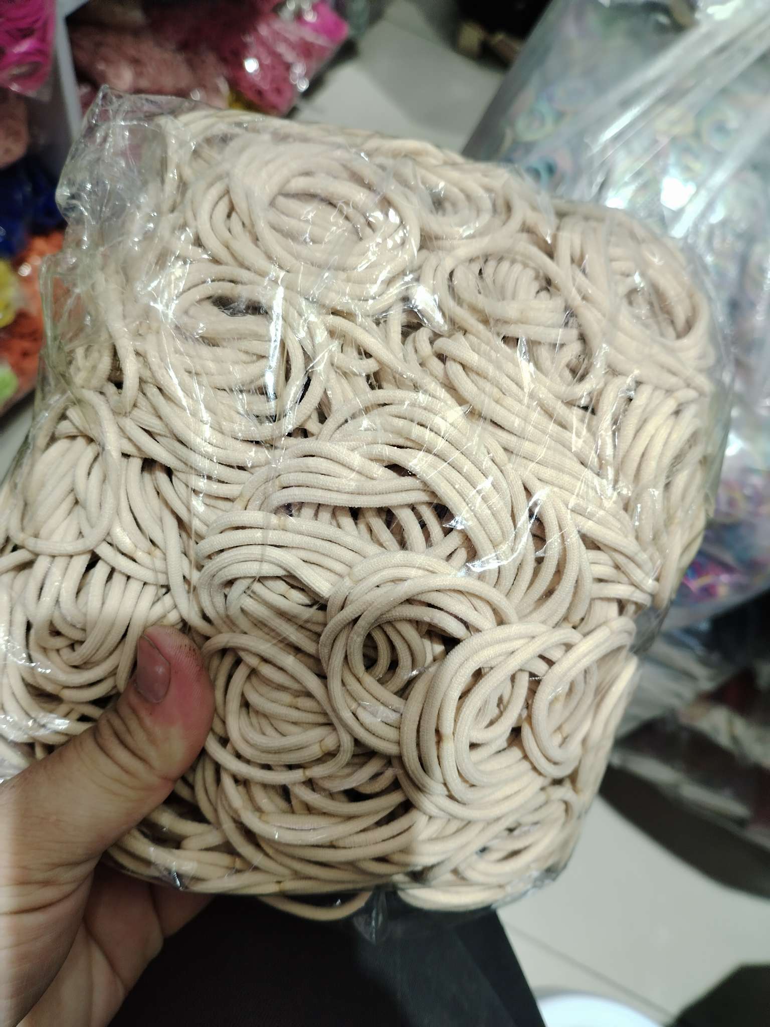 韩版女士拼接发绳发饰头绳简约时尚儿童头饰多色可选发绳头绳