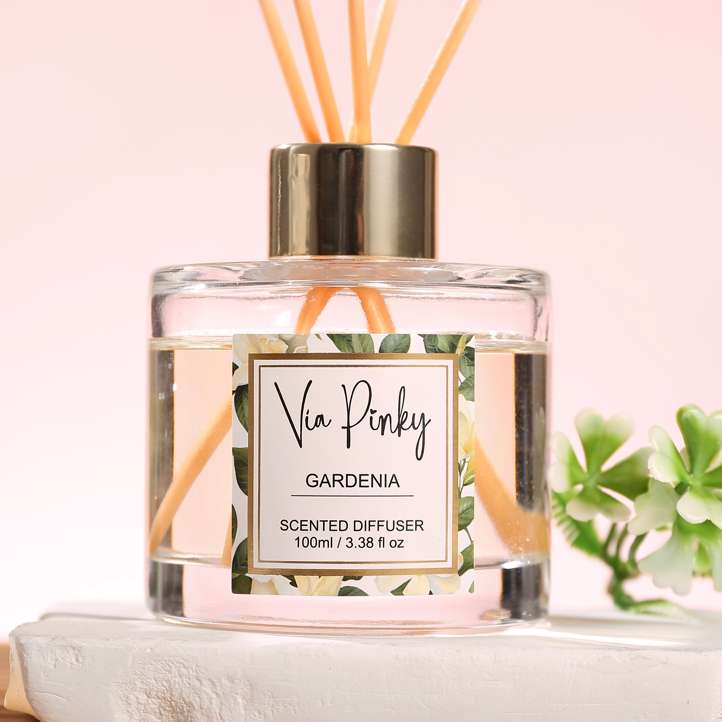 Plantas ella aromaterapia interior premium sense home hotel sin fuego incienso gardenia fragancia aceites esenciales difusor de fragancias Application Scenario