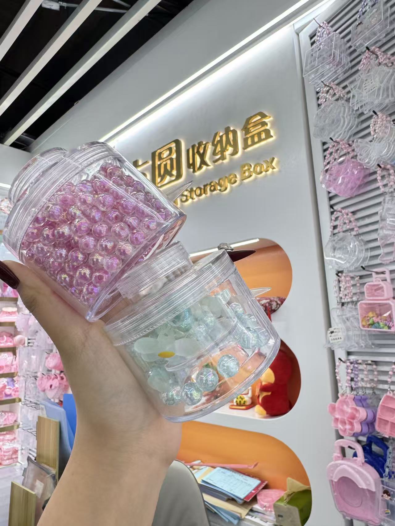 收纳盒/收纳/首饰盒/日用品收纳塑料制品/餐具收纳盒细节图