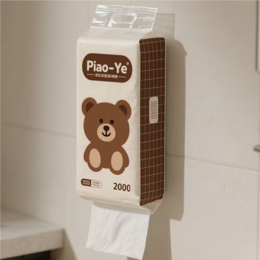 Floating leaf tissues, hanging large lift tissues, facial tissues, 4-layer thickened, factory wholesale, embossed, customizable tissues, tissues, and toilet paper