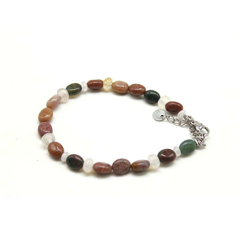 手链/手串/饰品/水晶手链/春雨春两手链白底实物图