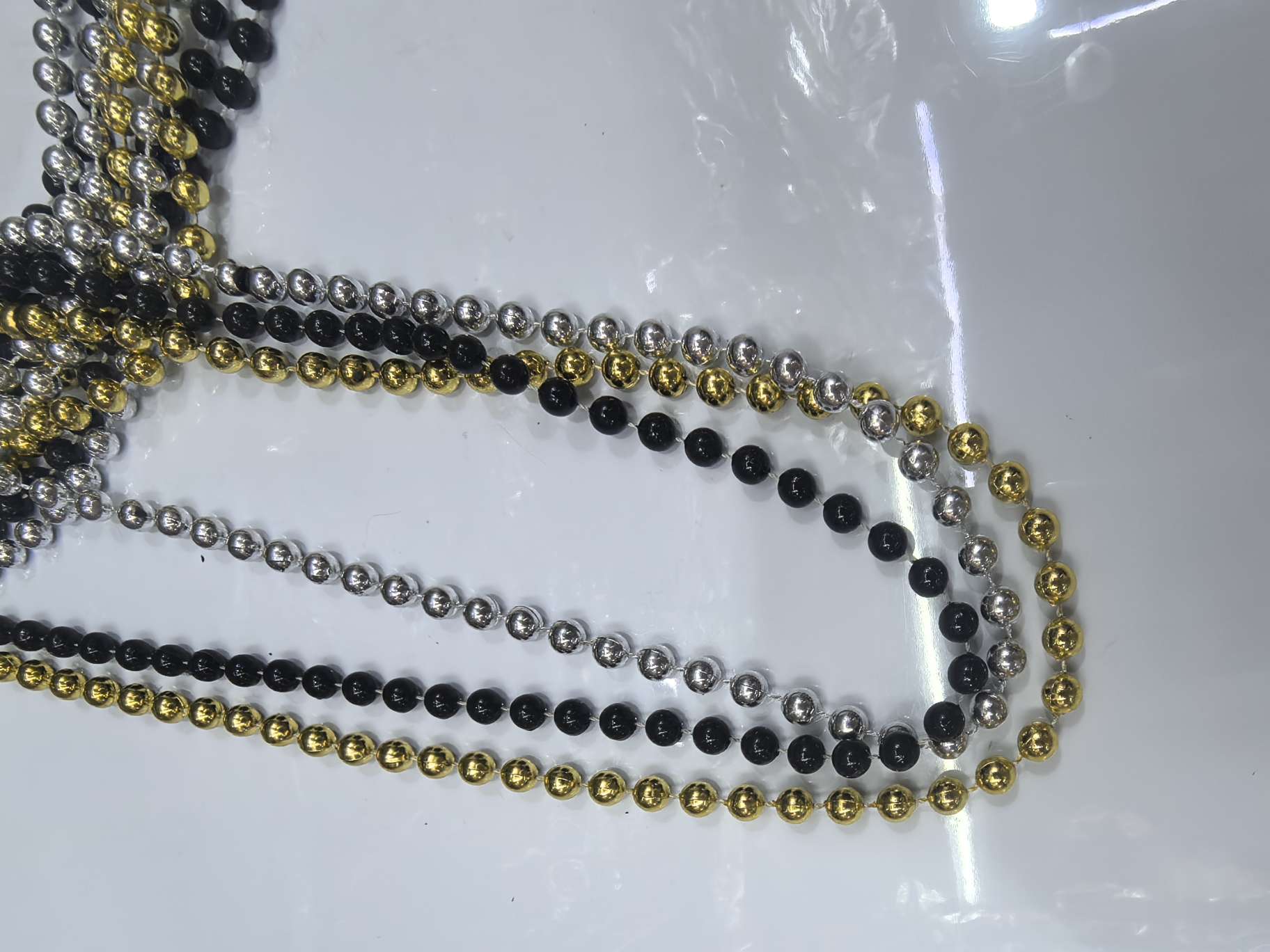 派对用品圣诞珠链派对项链产品图