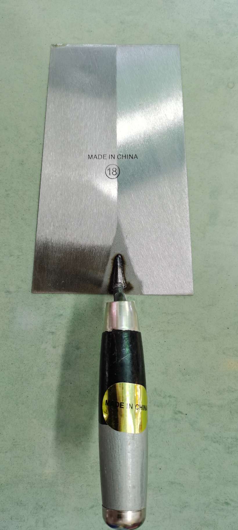 18cm梯形木柄砌砖刀 油灰刀五金工具