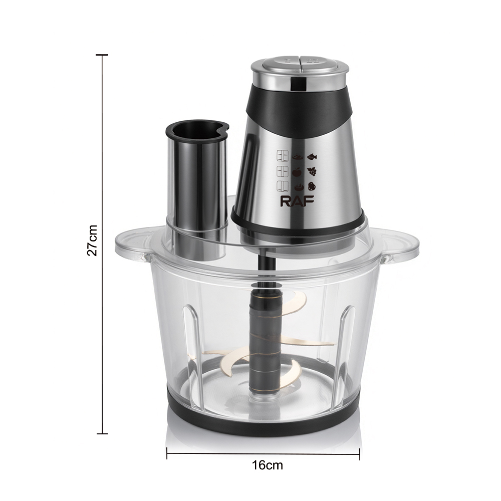 RAF European standard meat grinder with stick, household 3L garlic peeler, flour processor, baby complementary food machine, egg beater Item Picture