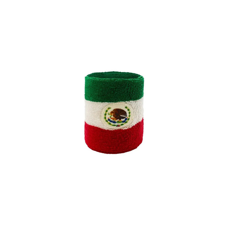 Chuangdong Flag World Cup sports Wrist Guard for the US, Canada and Mexico, sweat-absorbing, summer running, fitness, basketball and football sports events Item Picture