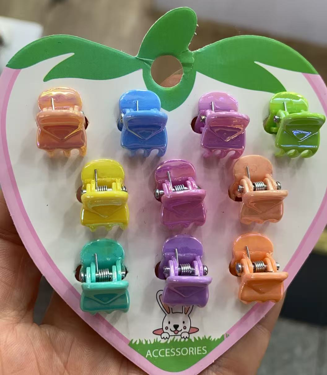 水钻蝴蝶结发夹抓夹滴油发饰发饰品发夹发夹配饰女款简约百搭时尚潮流