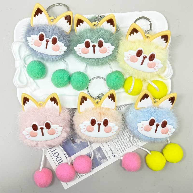 钥匙车钥匙扣毛绒钥匙扣透明衣服钥匙扣钥匙扣钥匙车钥匙扣毛绒钥匙扣详情图3