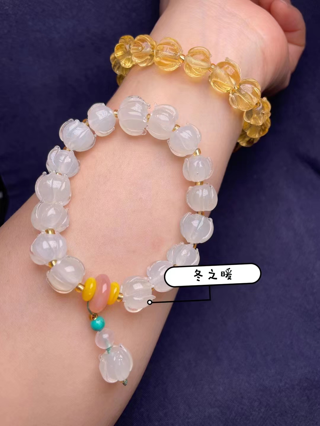 Wholesale of lily of the Valley Orchid bracelet, Mu Shan Purple Rouge Snow Bracelet manufacturer Application Scenario