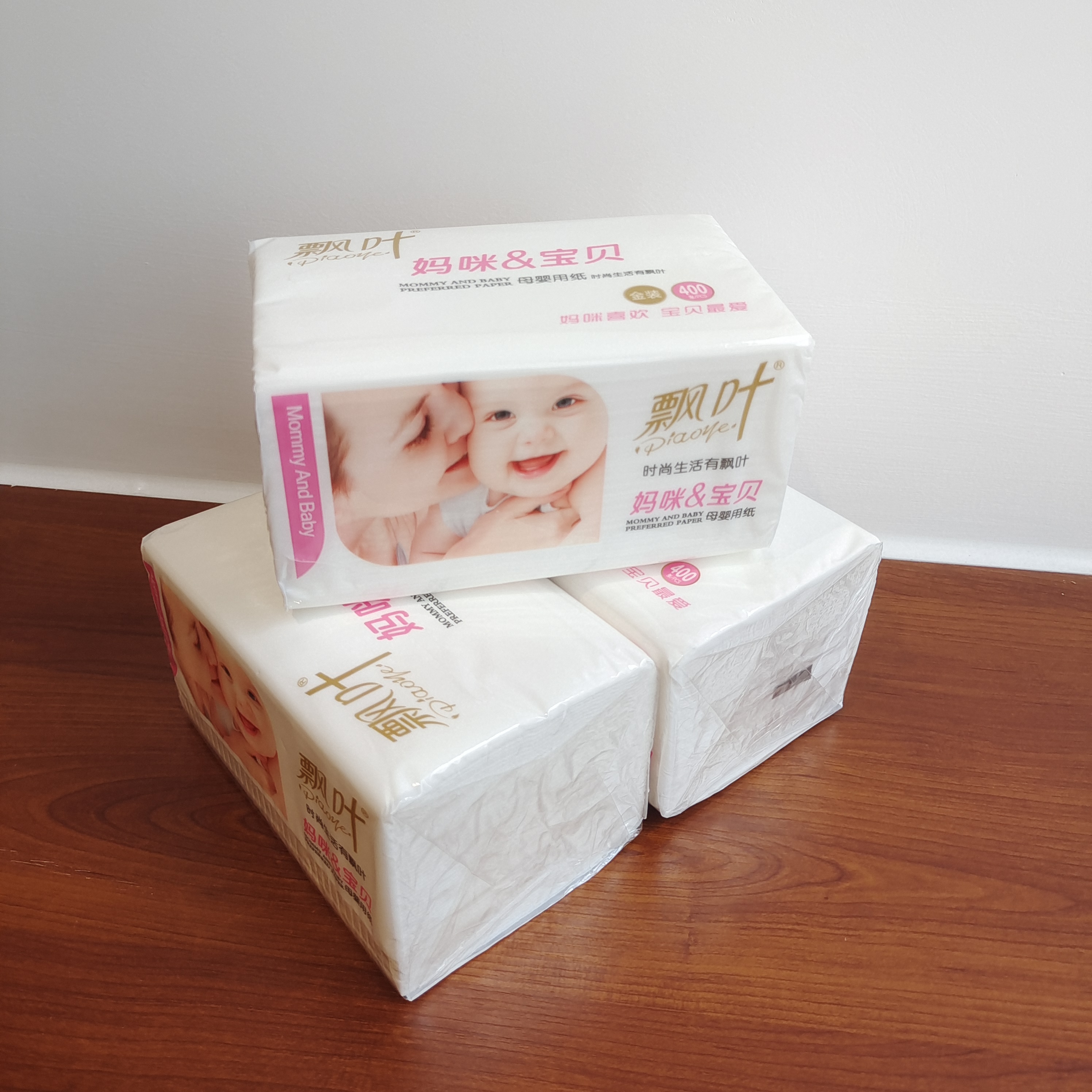 OEM high-quality virgin wood pulp tissues for foreign trade export, 4-layer thickened facial tissues, customizable logo trademarks, soft and skin-friendly pull-out tissues details Picture