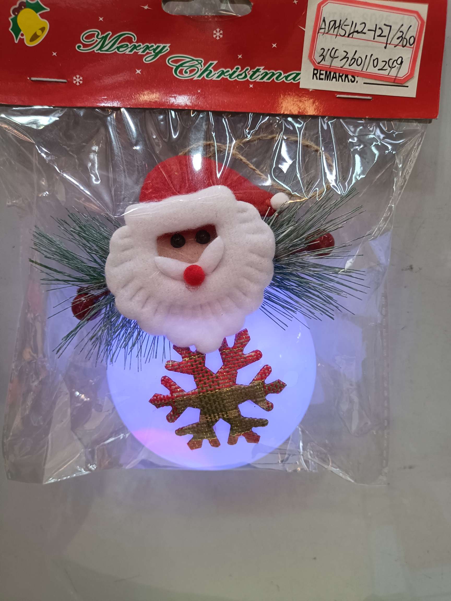 Christmas pendants, illuminated pendants, Christmas decorations, Christmas tree pendants, Christmas supplies, indoor Christmas decorations Application Scenario