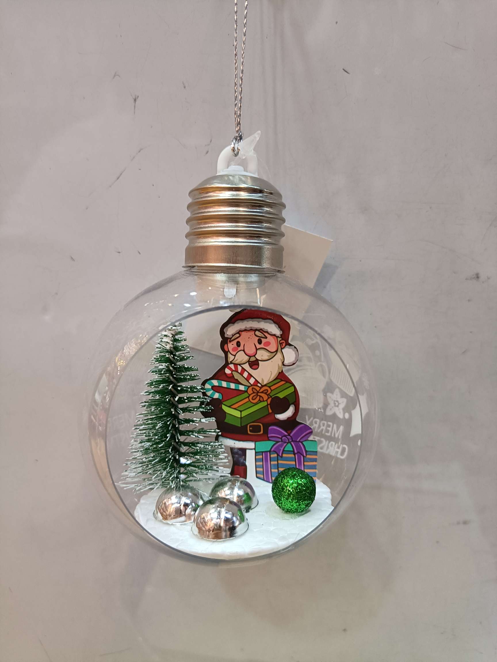 Christmas hanging balls, illuminated pendants, Christmas decorations, indoor Christmas supplies