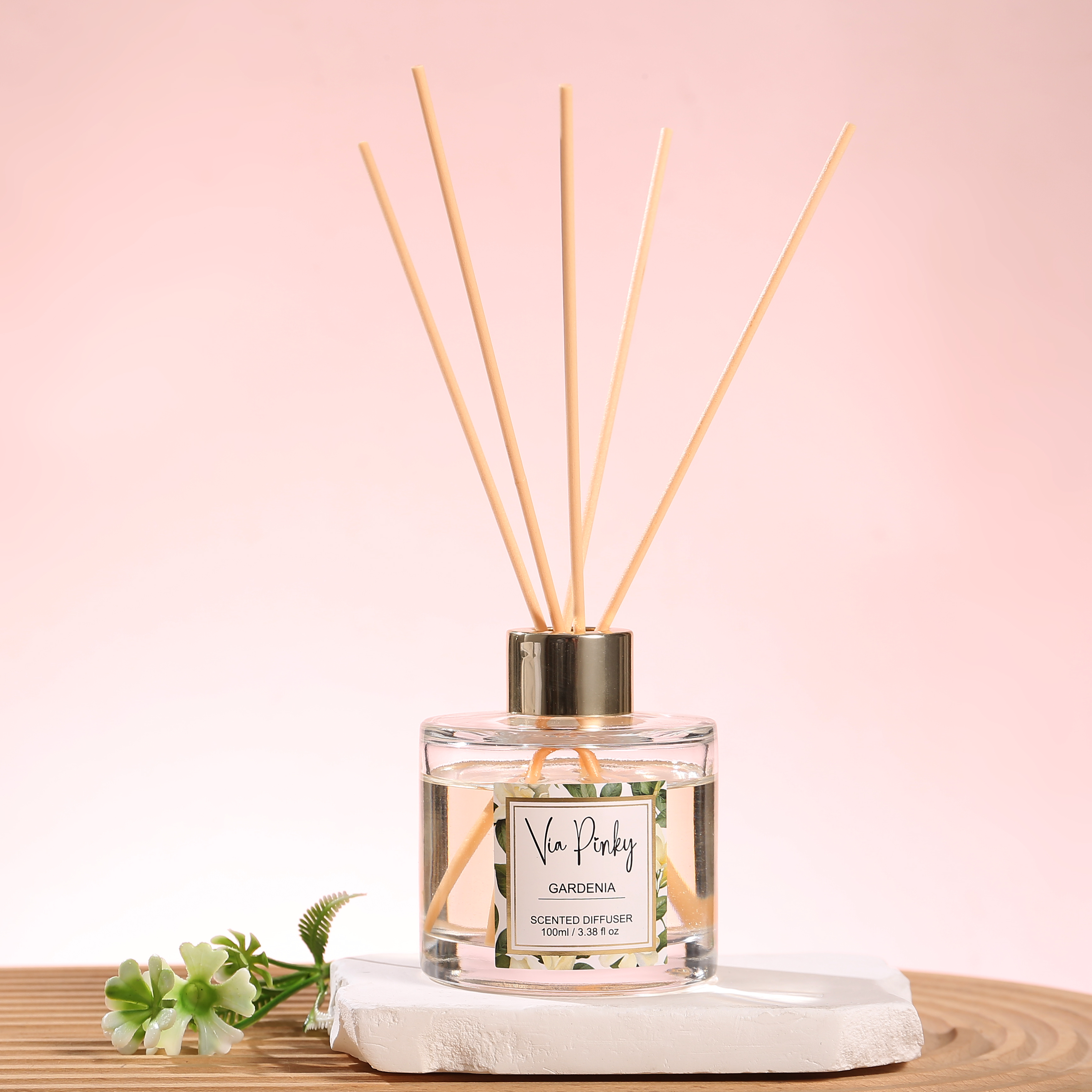 Plantas ella aromaterapia interior premium sense home hotel sin fuego incienso gardenia fragancia aceites esenciales difusor de fragancias Specification image