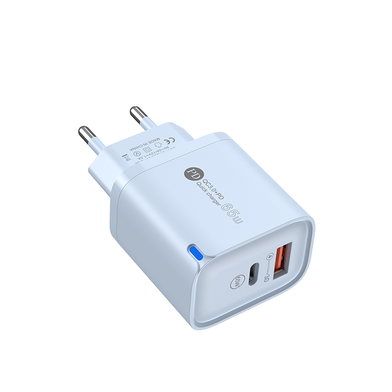 SUOGE charging head charger, digital charger, fast charging, multi-functional portable charger, compatible with Apple and Android mobile phones, tablet charger accessories, 65W Item Picture