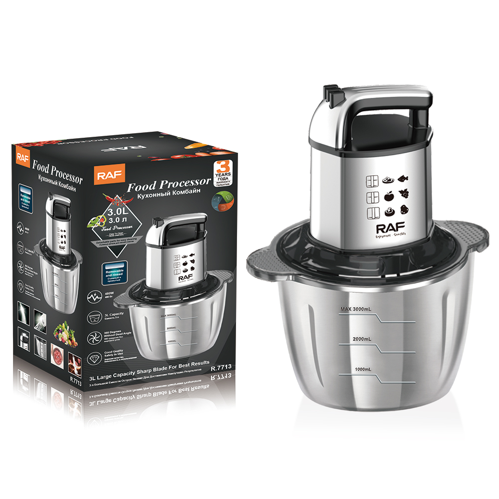 RAF European standard cross-border multi-functional electric meat grinder, 3L large capacity stainless steel filling grinder, garlic grinder and meat grinder Application Scenario