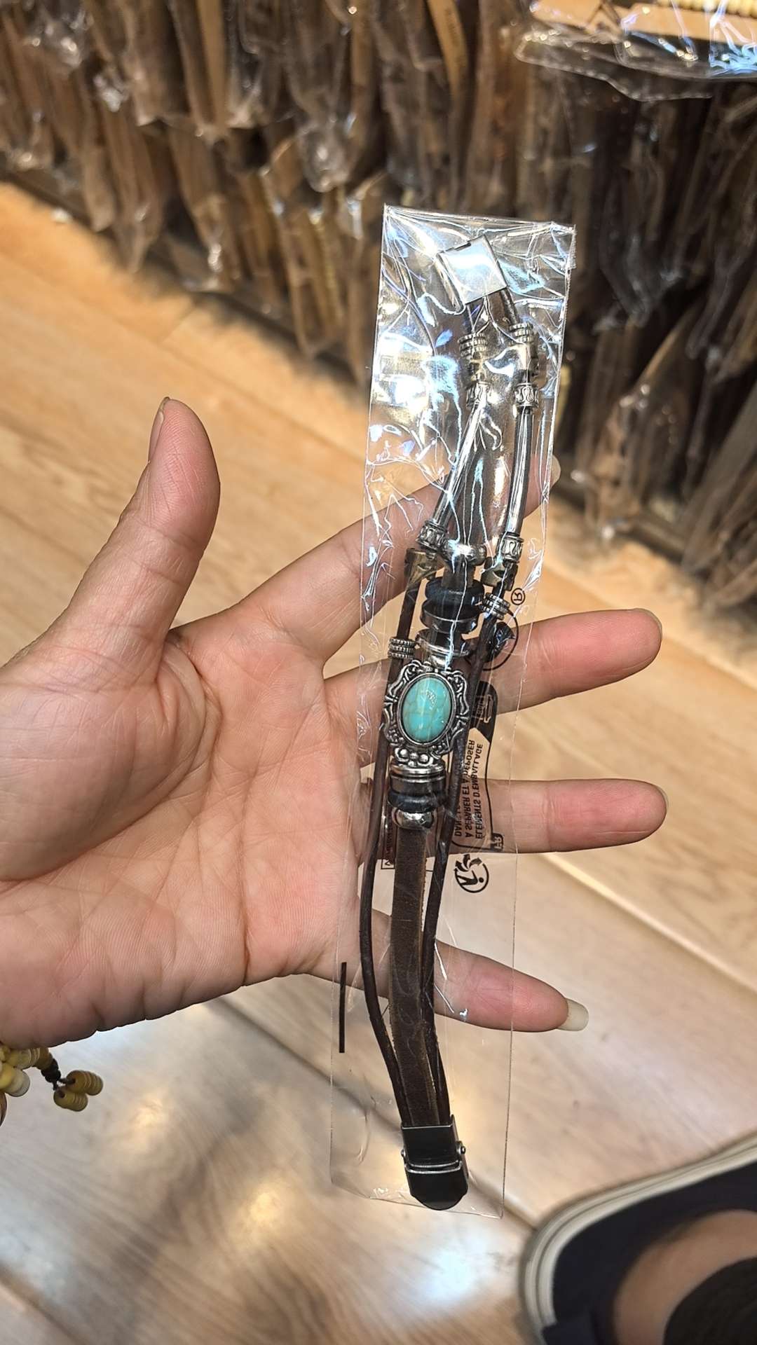 不锈钢牛皮手链手串饰品手饰时尚简约男女同款配饰潮流百搭礼物手链产品图