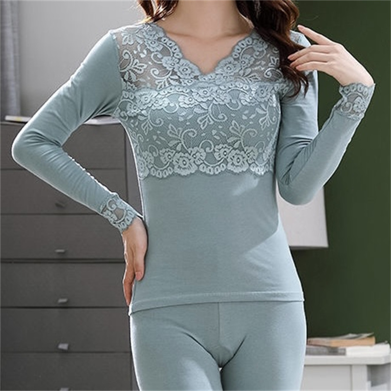 保暖内衣女秋冬内搭柔软舒适贴身打底内衣2