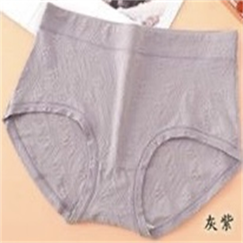 爆款内裤女时尚柔软抗菌透气短裤女式三角裤5