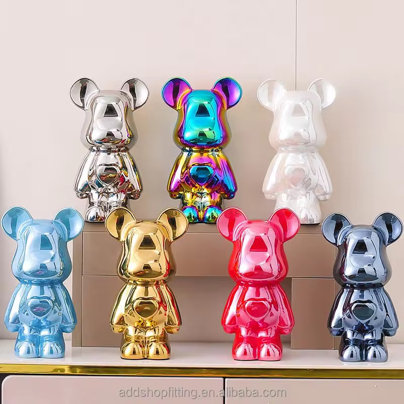 Popular online celebrity violent bear figurines, love bear piggy banks, home living room wine cabinet, TV cabinet decoration, housewarming gifts Popular online celebrity violent bear figurines, love bear piggy banks, home living room wine cabinet, TV cabinet decoration, housewarming gifts
