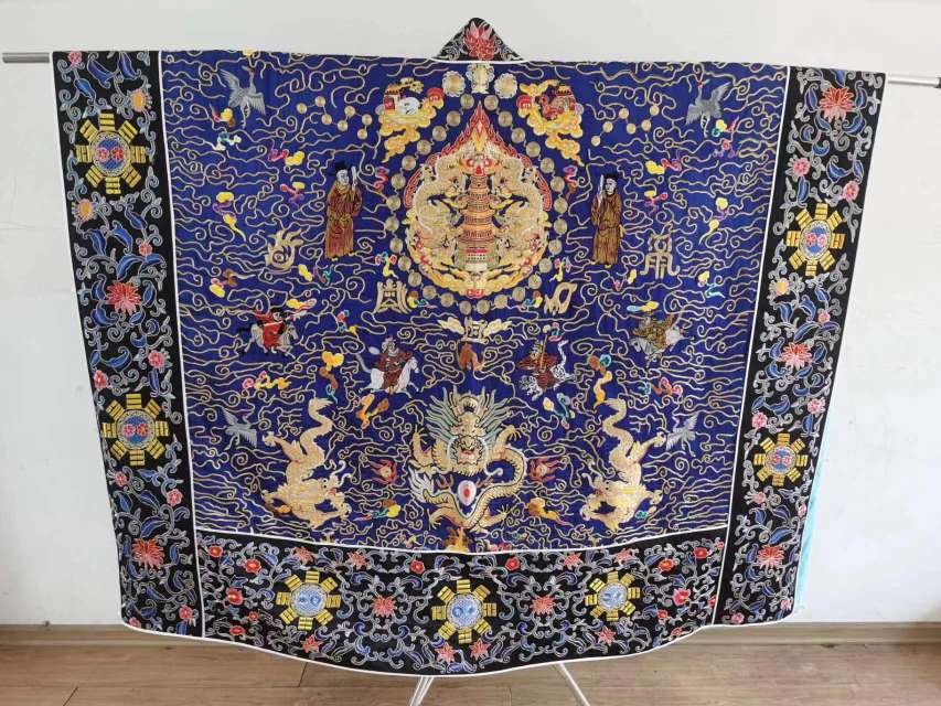 义乌宗教宏道工艺品精制宗教场所活动用品高档团龙衣详情图16