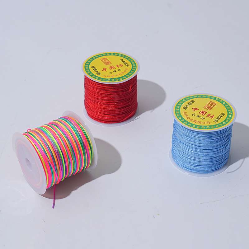 No. 72 Jade thread woven bracelet, special woven rope for gold stores, encrypted jade thread, pure hand-woven bracelet and necklace material Specification image