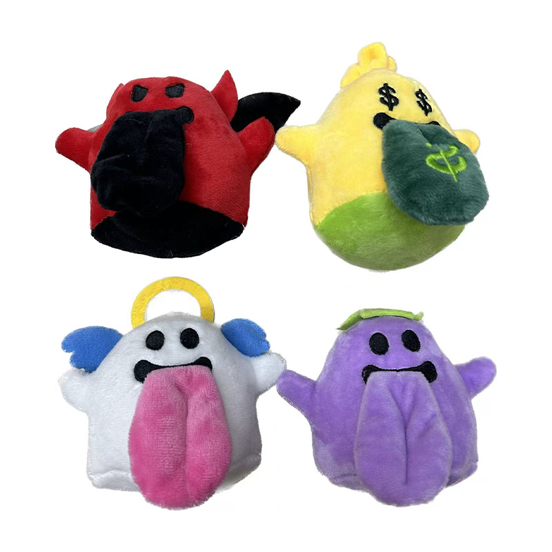Devil Series plush toys, cultural and creative cross-border bestsellers, creative dolls, cartoon peripheral pendants, plush toy pendants, keychains, cloth doll pendants, cute decorative gifts, claw machine factory direct sales Item Picture