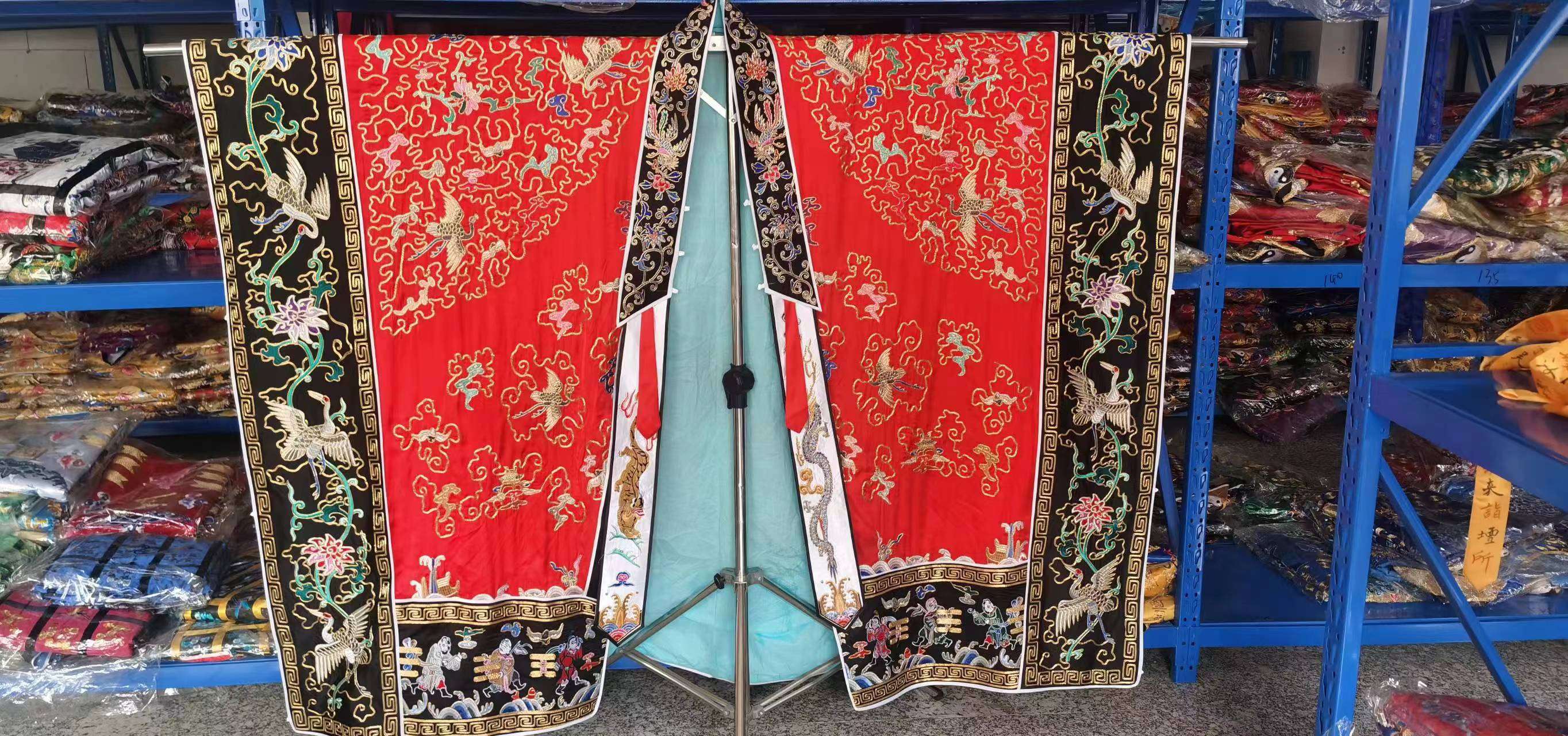 义乌精绣金线仿苏绣朝圣衣服宗教活动场合高档详情图7