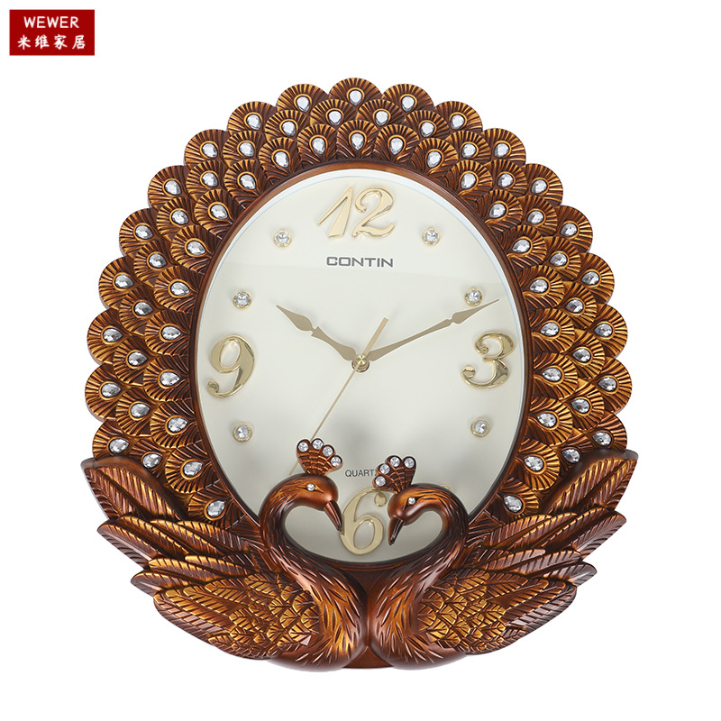 Wall clocks, hanging mirrors, ornaments, mirrors, clock decorations, clock decorations, mirrors details Picture