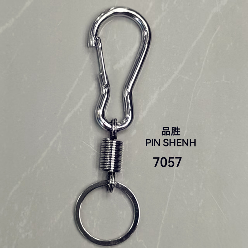 Key chain, key ring, spring buckle 7057, foreign trade, Middle East, South America, Africa, Europe, Russia, Dubai, Southeast Asia, India Application Scenario