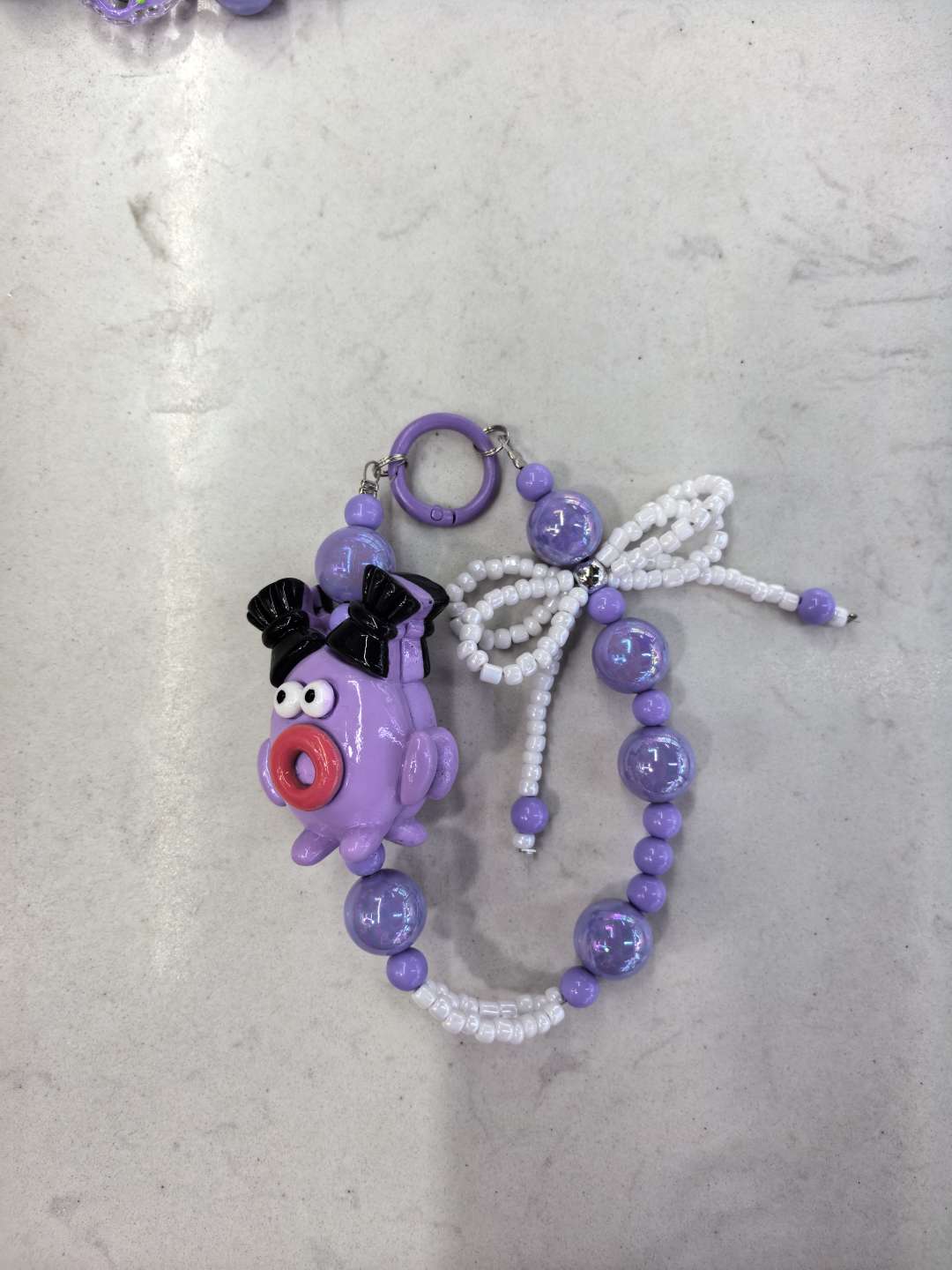 萌粒水晶手机链短款时尚饰品挂饰包挂手机链女款潮流百搭