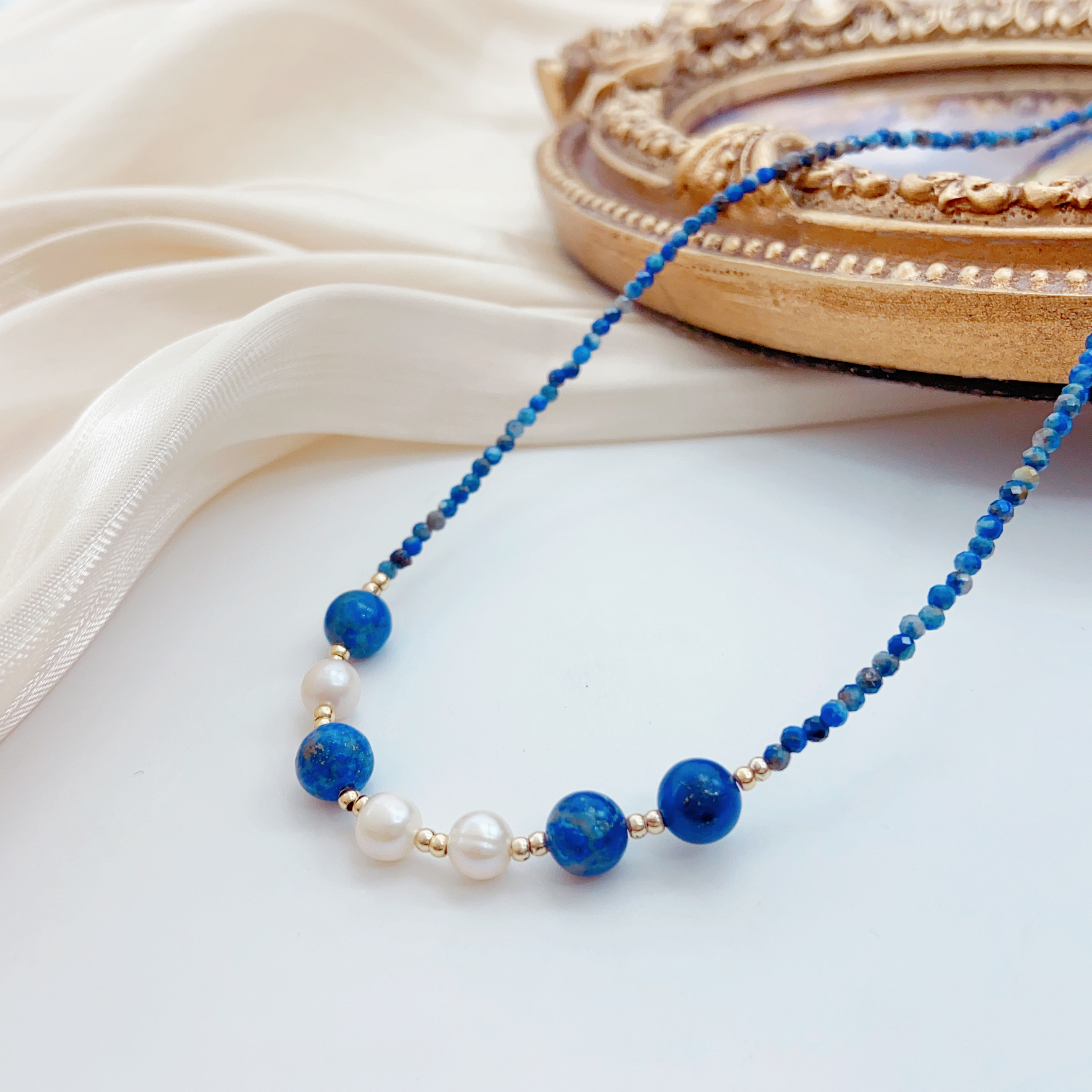 Pearl Necklaces Are Fashionable And Versatile. They Are Trendy Jewelry For Women And Are Suitable As Gifts For Daily Wear At Parties And Banquets Item Picture