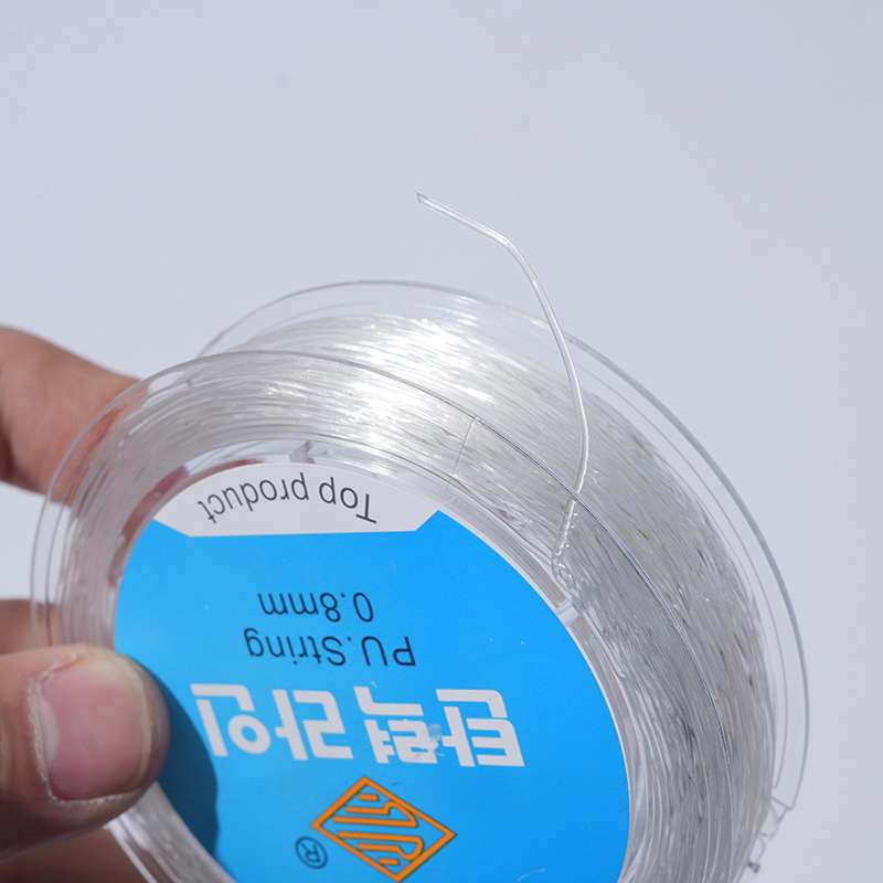 DIY弹力线韩国原装进口透明弹力线串手链线大卷水晶弹力线详情图4